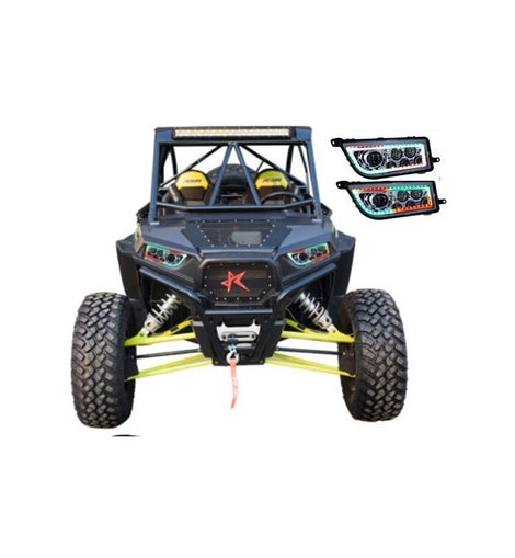 Polaris Faros Led  Bluetooth Colores Rzr 1000 Rgb Atv 14-16
