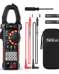 Pinza Amperimétrica  Multímetro Digital 4000 Tacklife Cm01a