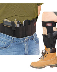 Combo Funda Oculta Pistola Tobillera Holster Universal Porta