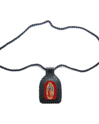 Escapulario Cosido A Mano De La Virgen De Guadalupe
